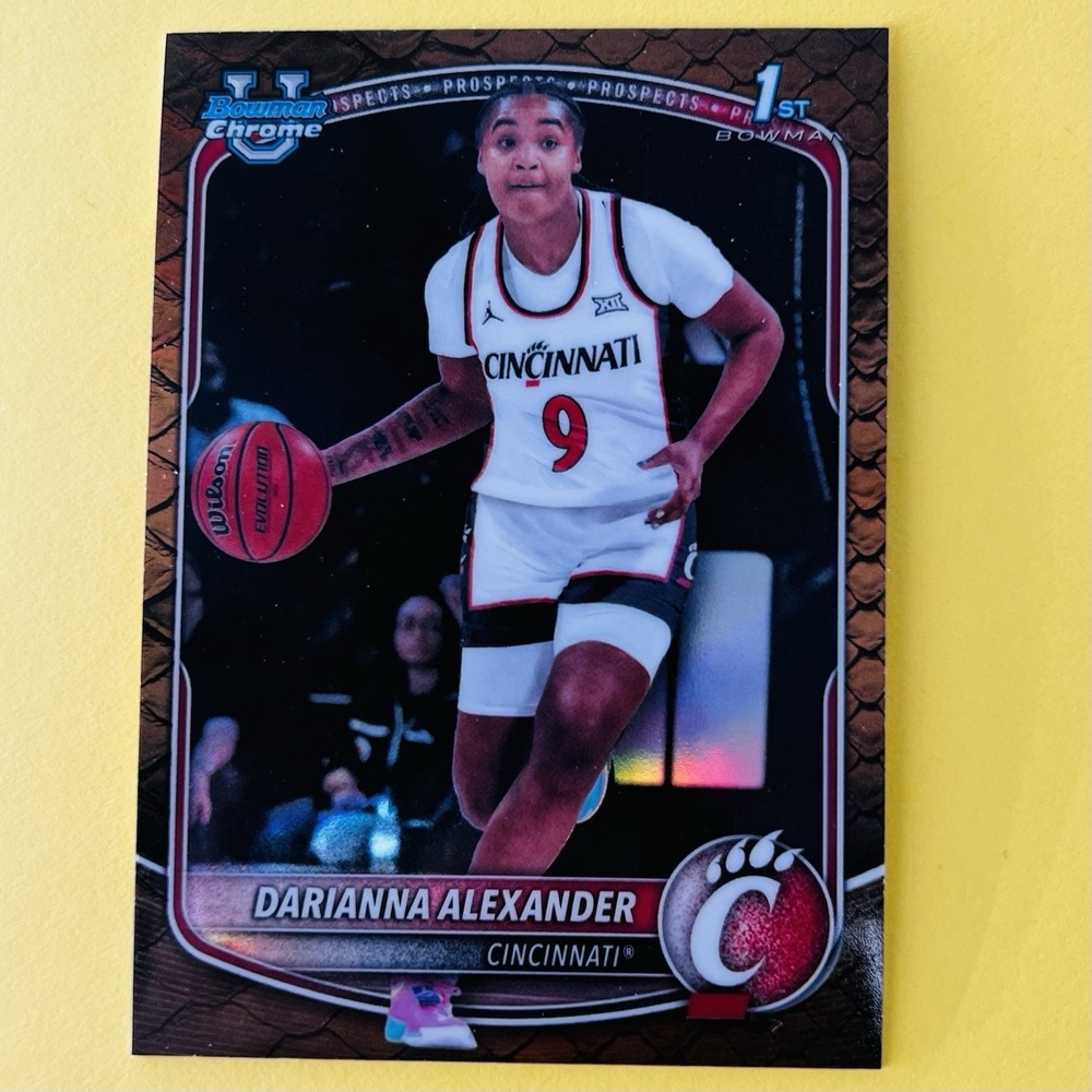 2025-26 Bowman‎ U Chrome Darianna Alexander #BCP-69 (RC) Reptilian Refractor
